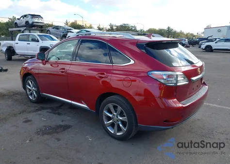 2012 Lexus Rx 350 из США, поврежденный, VIN 2T2ZK1BA9CC070499